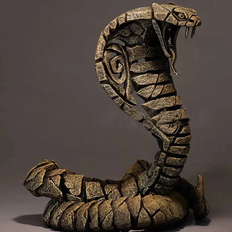 Modern 3D animal sculpture, wall decoration