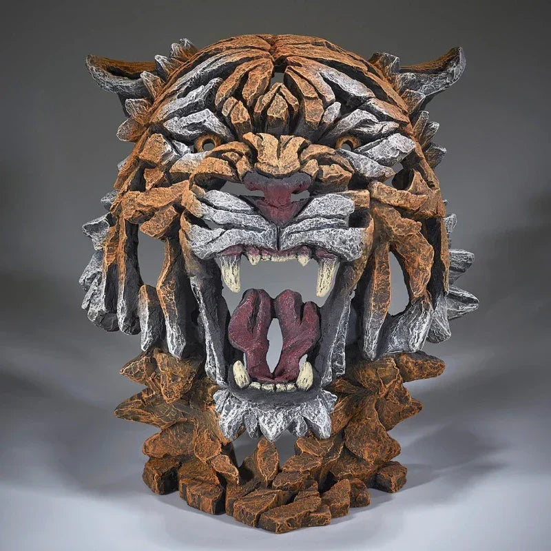 Modern 3D animal sculpture, wall decoration