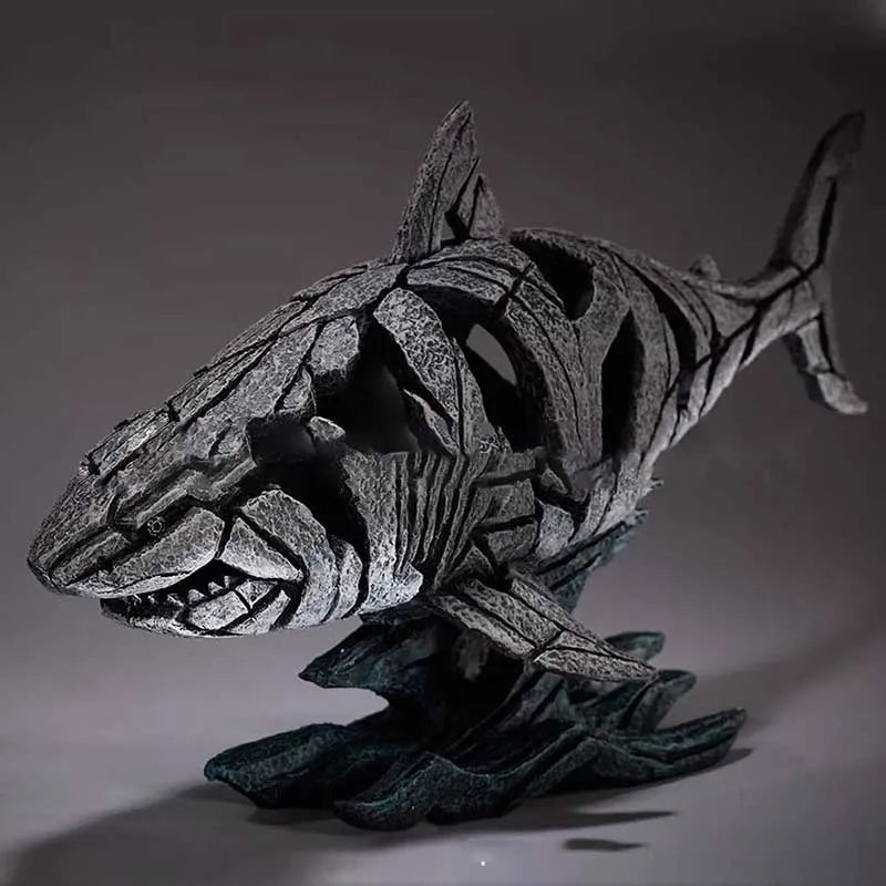 Modern 3D animal sculpture, wall decoration